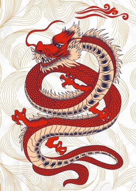 Japanese Vintage Dragon