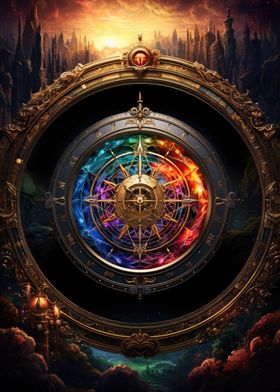Wheel of time rainbow