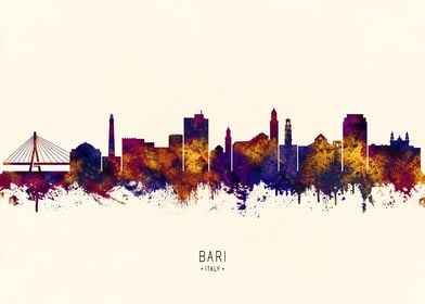 Bari Italy Skyline