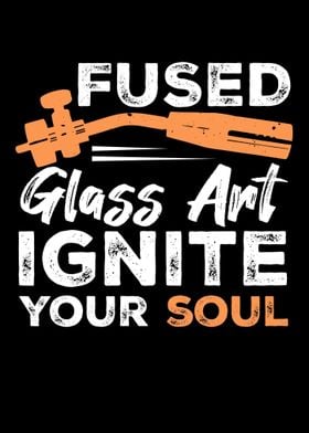 Fused Glass Art Ignite