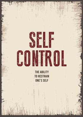 self control