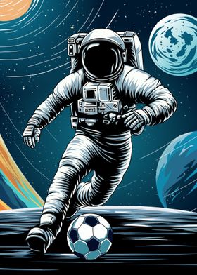 Astronaut and Ball