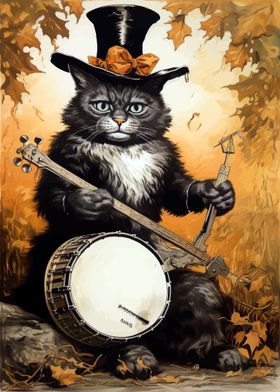 Black Cat Musician 