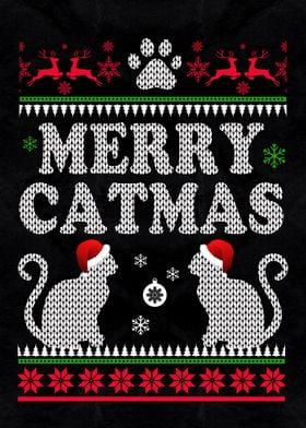 Meow Christmas Cat Catmas