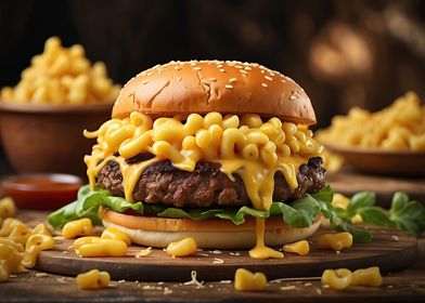 Mac and Cheese Burger