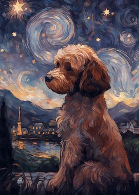 Cavoodle Starry Night