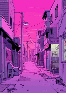 Lofi Pink Retro