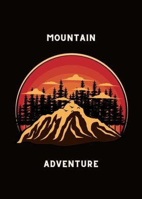 Mountain Adventure Retro 