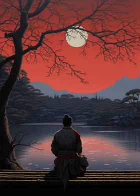 Lonely Japanese Painting