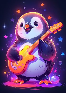 Penguin Guitarist