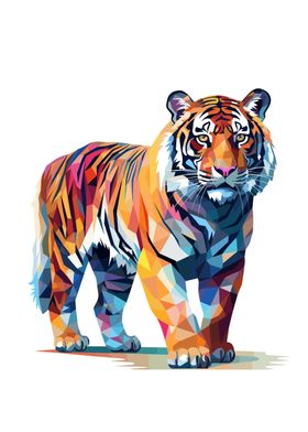 Tiger Pop Art