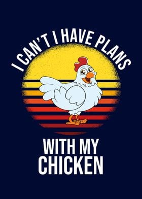 Funny Chicken Cute Chicken