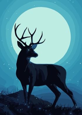 reindeer artwork