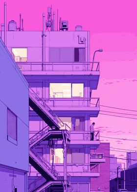 Lofi Pink Retro