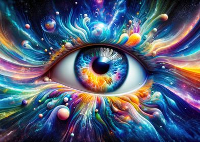 Cosmic Eye 06 Vibrant