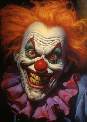 Funny Creepy Clown