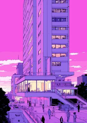 Lofi Pink Retro