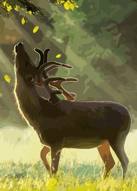 reindeer artwork