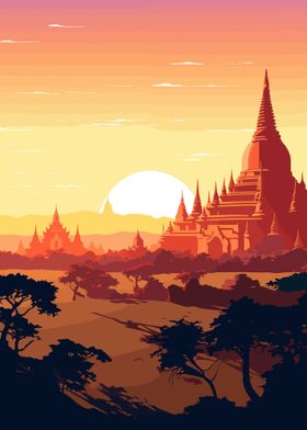 Myanmar Sunset
