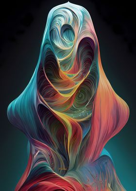 Colorful abstract art