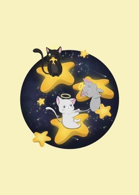 cats on stars