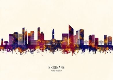 Brisbane Australia Skyline