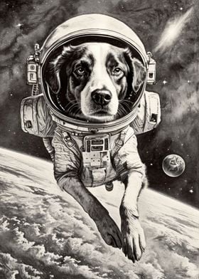 Astronaut Dog