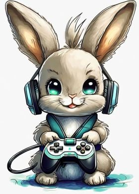 Gaming Bunny