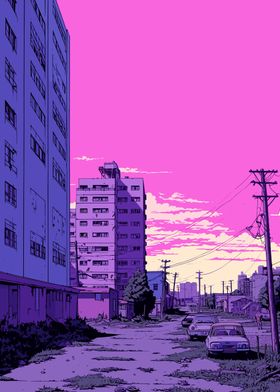 Lofi Pink Retro