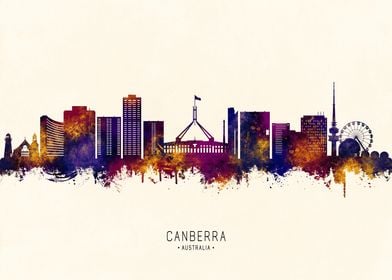 Canberra Australia Skyline