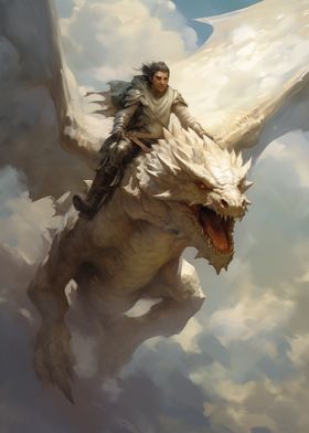 Dragon Rider Fantasy Art