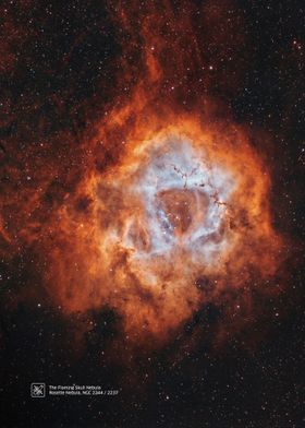 The Flaming Skull Nebula