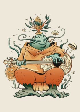 Frog Magic Musician