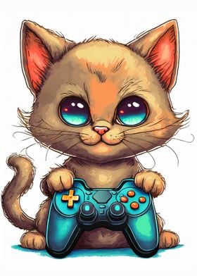 Gamer Kitten