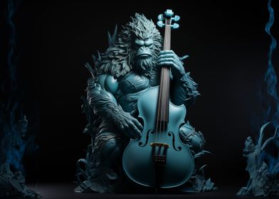 Ape of Bass Blues 3d