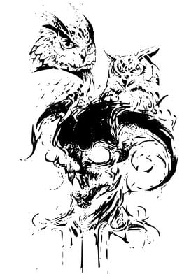 horror owl