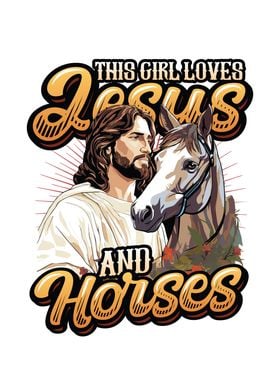 Jesus And Horses Girl