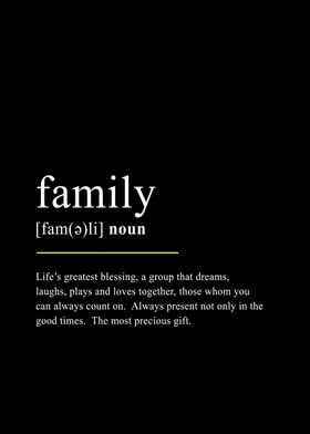 Family Quote definition