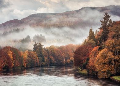 River Tay Dunkeld Scotland