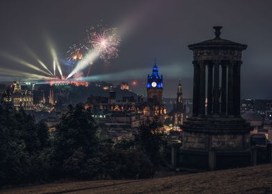 Edinburgh Castle Fireworks