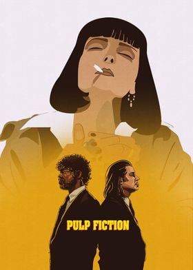 Pulp Fiction Movie Poster