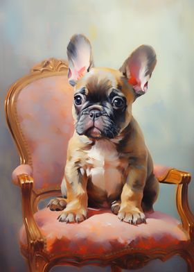 French bulldog puppy