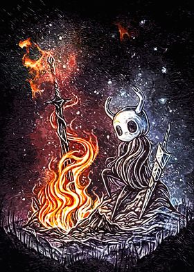 hollow knight sword fire