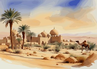 The camel and the ancient 