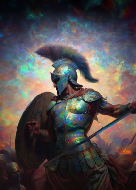 Ancient Warrior in battle