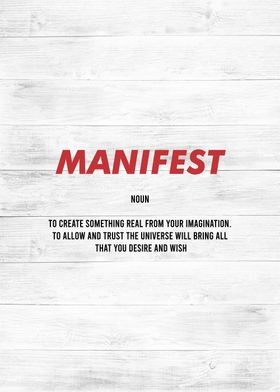 manifest