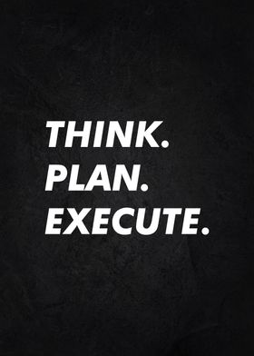think plan execute