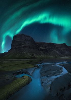 The Aurora Above Iceland