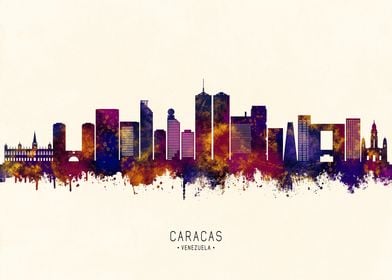 Caracas Venezuela Skyline