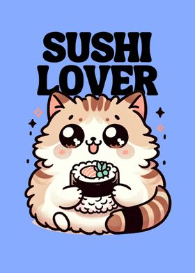 Cute Kawaii Pet Sushi Love-preview-1